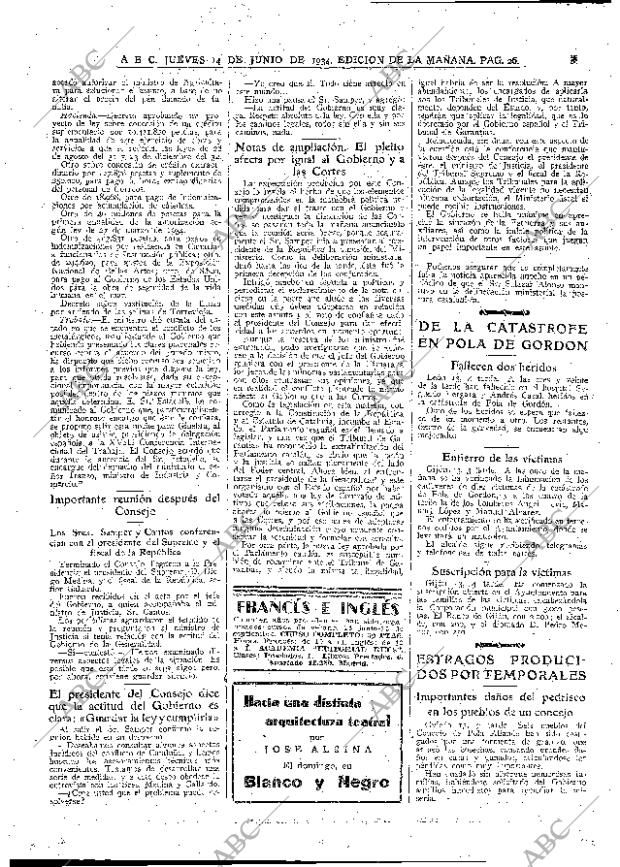 ABC MADRID 14-06-1934 página 26