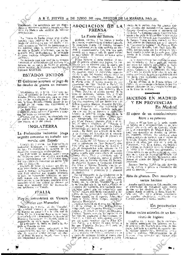 ABC MADRID 14-06-1934 página 34