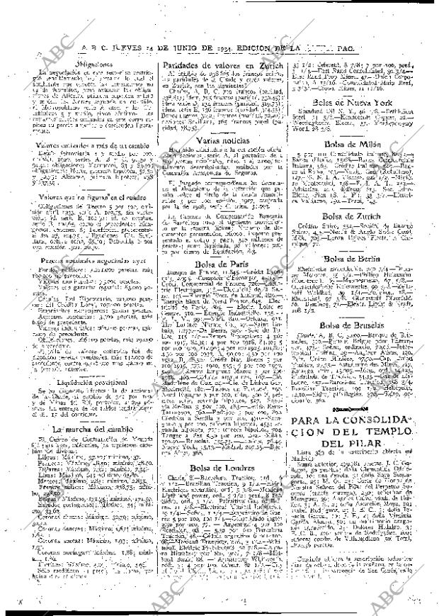 ABC MADRID 14-06-1934 página 40