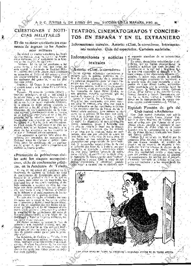 ABC MADRID 14-06-1934 página 41