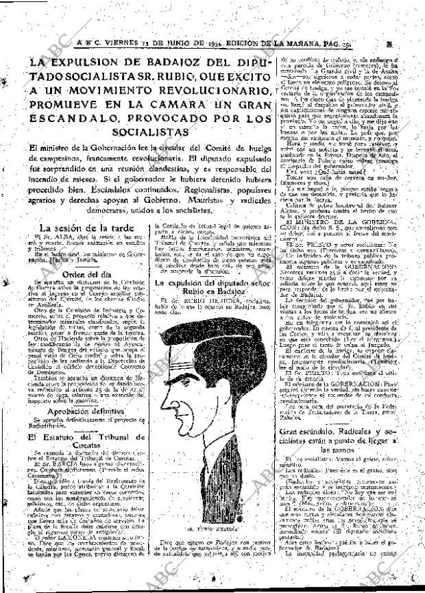 ABC MADRID 15-06-1934 página 19