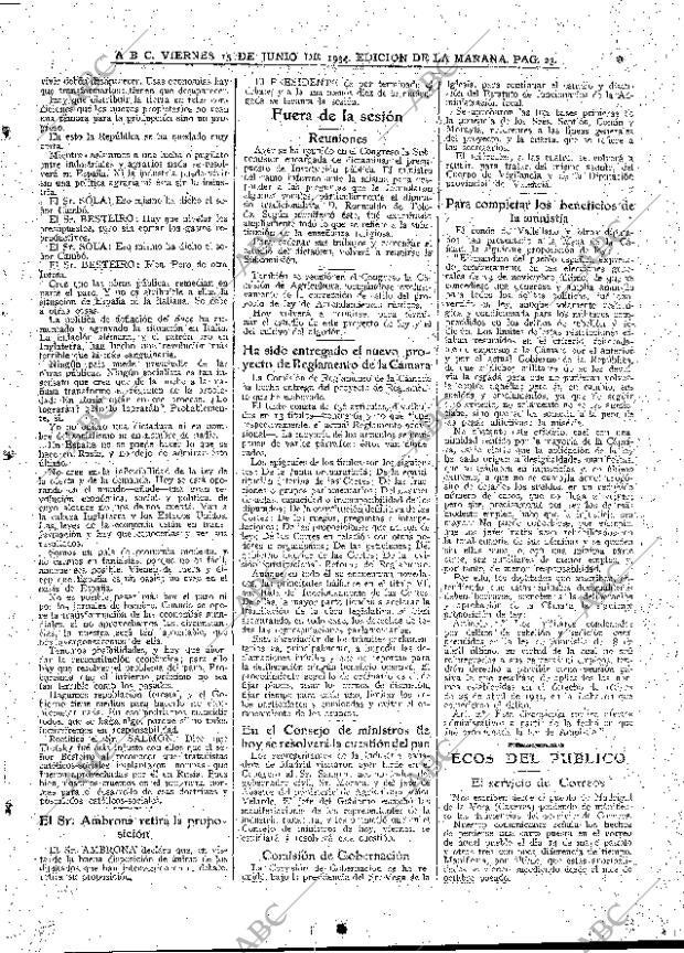 ABC MADRID 15-06-1934 página 23
