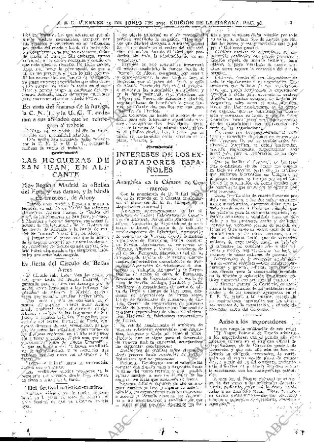 ABC MADRID 15-06-1934 página 38