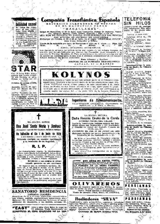 ABC MADRID 15-06-1934 página 50