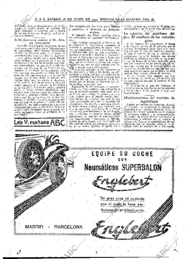 ABC MADRID 16-06-1934 página 18
