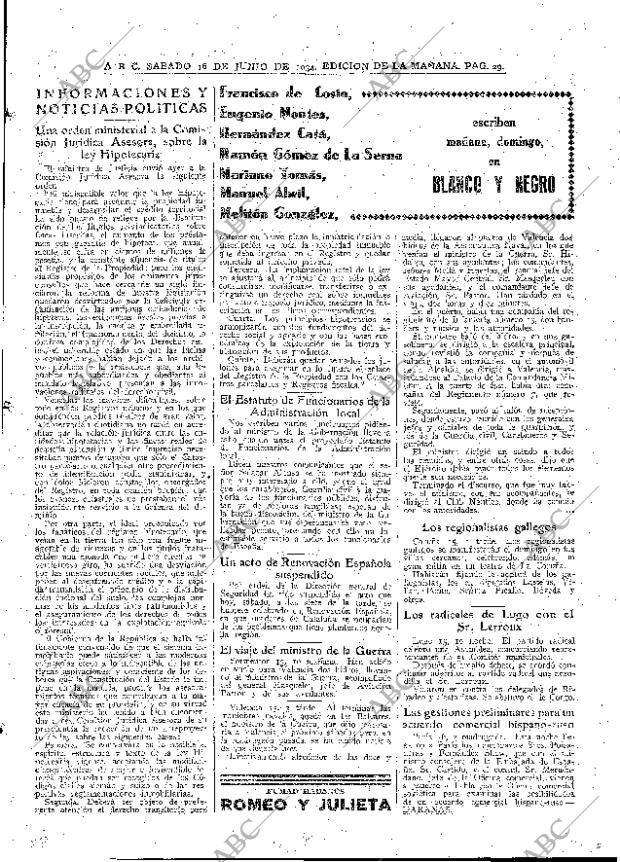 ABC MADRID 16-06-1934 página 29