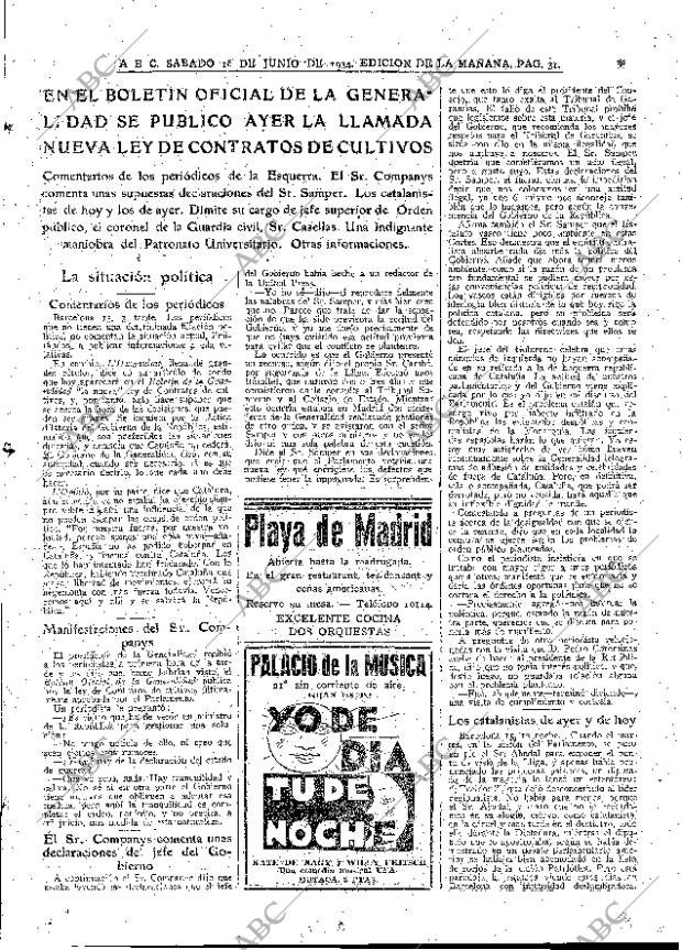 ABC MADRID 16-06-1934 página 31