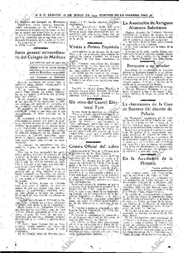 ABC MADRID 16-06-1934 página 36