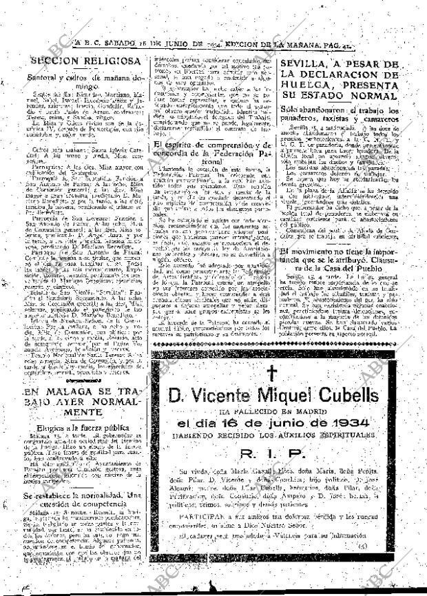 ABC MADRID 16-06-1934 página 41