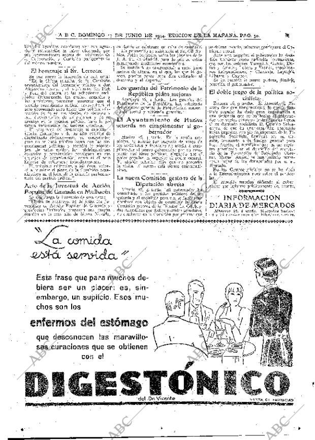 ABC MADRID 17-06-1934 página 30