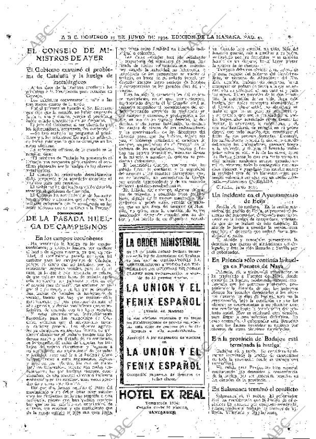 ABC MADRID 17-06-1934 página 41