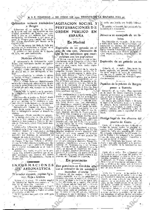 ABC MADRID 17-06-1934 página 42
