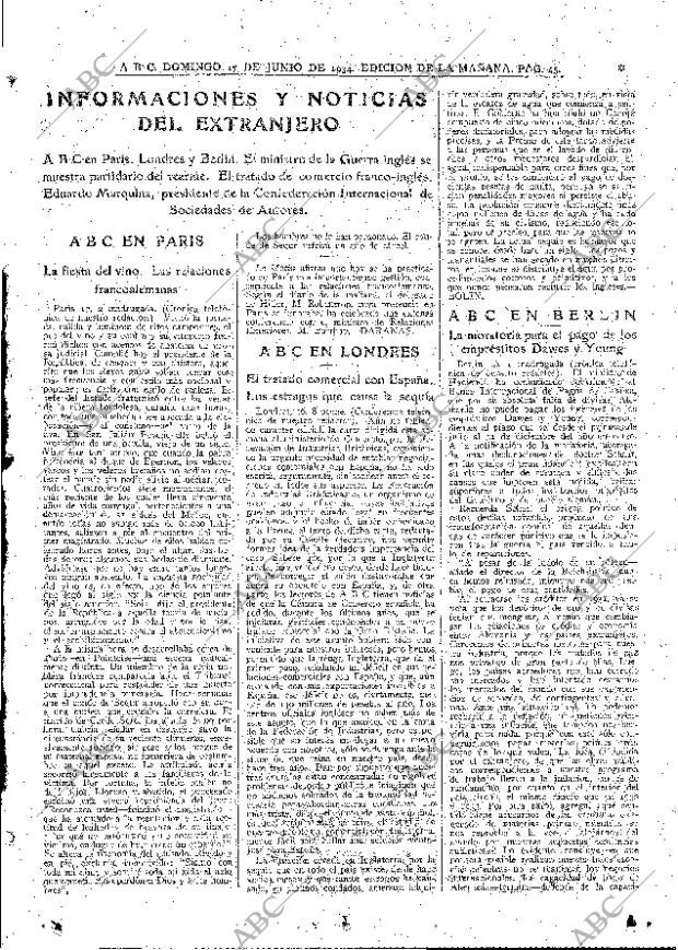 ABC MADRID 17-06-1934 página 45