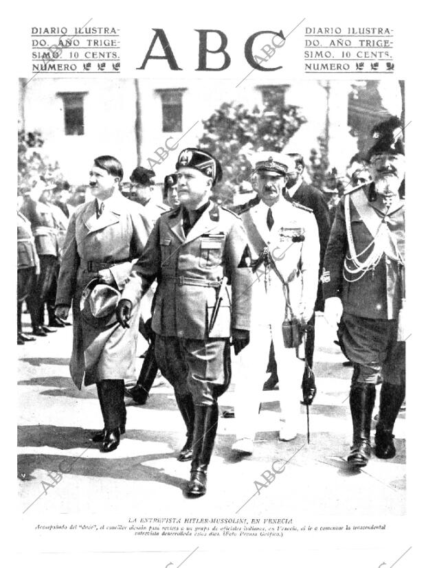 ABC MADRID 19-06-1934 página 1