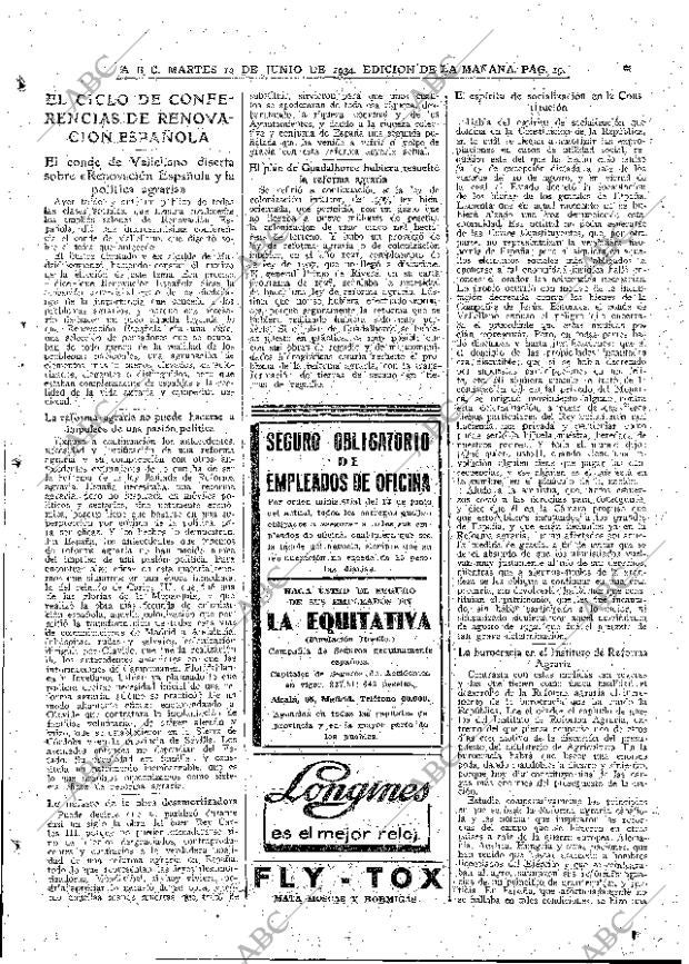 ABC MADRID 19-06-1934 página 19