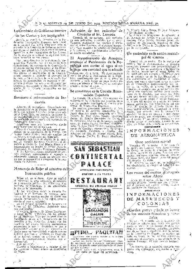 ABC MADRID 19-06-1934 página 30