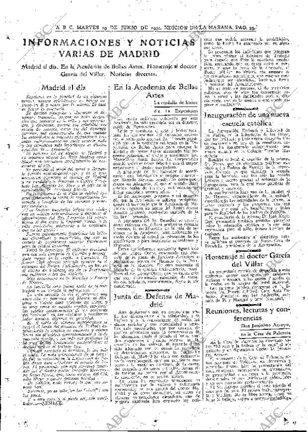 ABC MADRID 19-06-1934 página 33