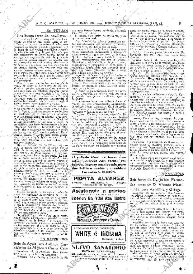 ABC MADRID 19-06-1934 página 38