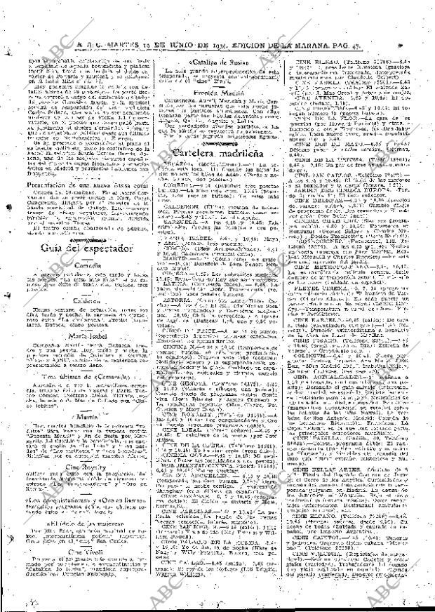 ABC MADRID 19-06-1934 página 47
