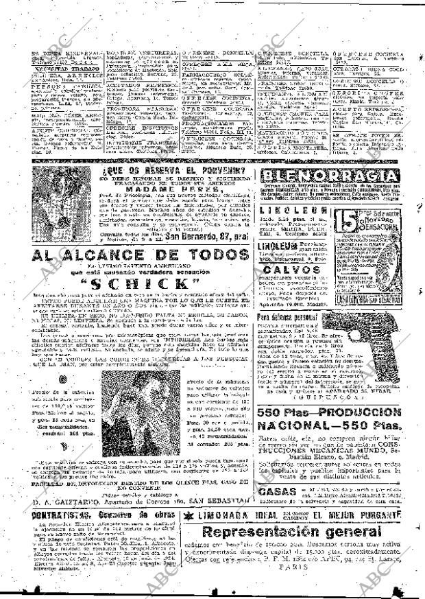 ABC MADRID 19-06-1934 página 62