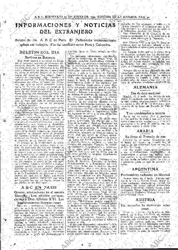 ABC MADRID 20-06-1934 página 31