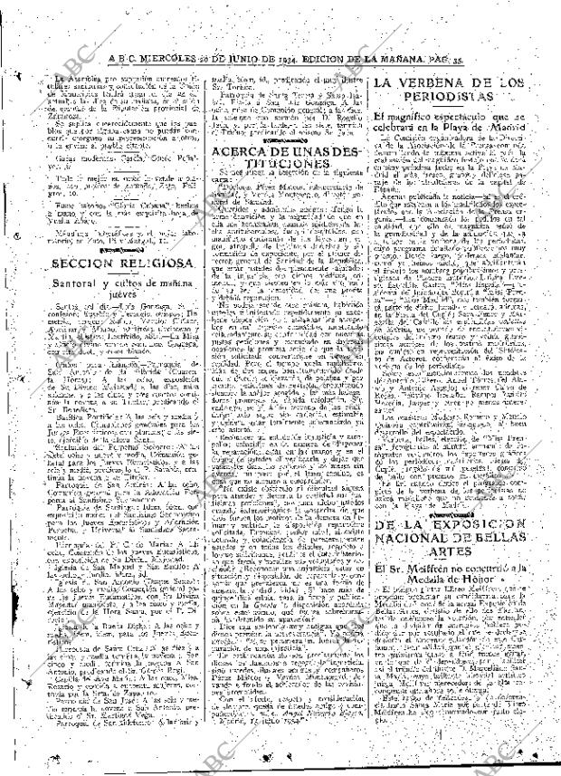 ABC MADRID 20-06-1934 página 35