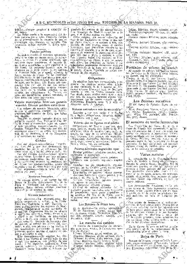 ABC MADRID 20-06-1934 página 38
