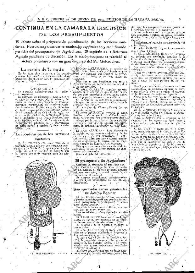 ABC MADRID 21-06-1934 página 17