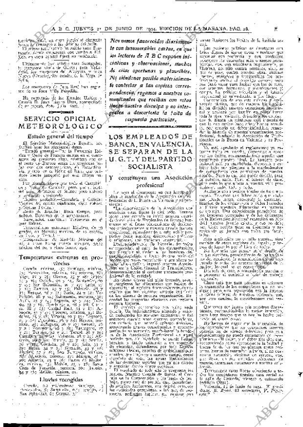 ABC MADRID 21-06-1934 página 26