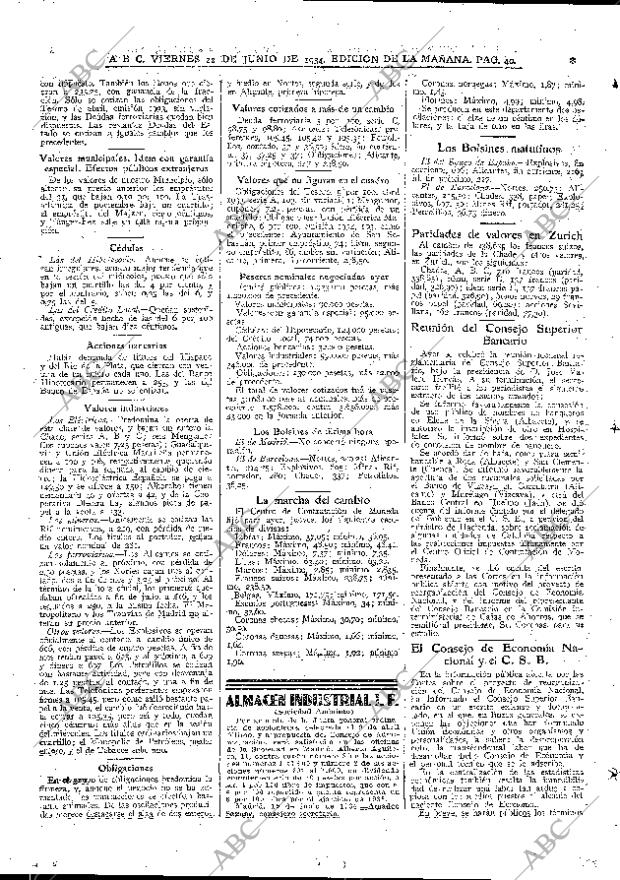 ABC MADRID 22-06-1934 página 40