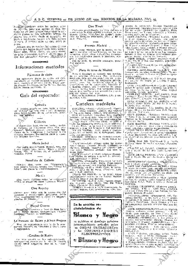 ABC MADRID 22-06-1934 página 44