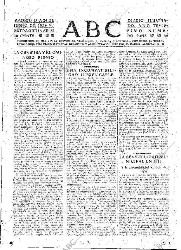 ABC MADRID 24-06-1934 página 17