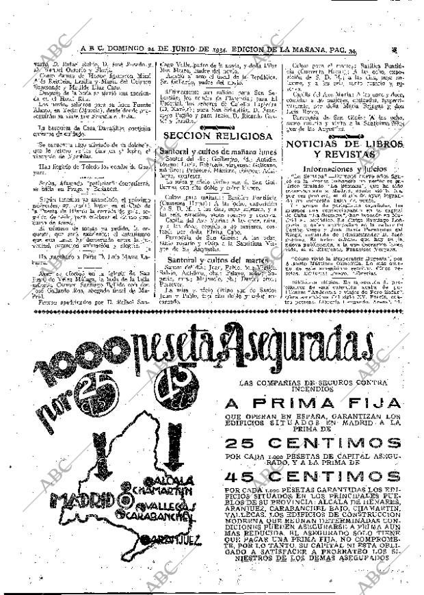 ABC MADRID 24-06-1934 página 26