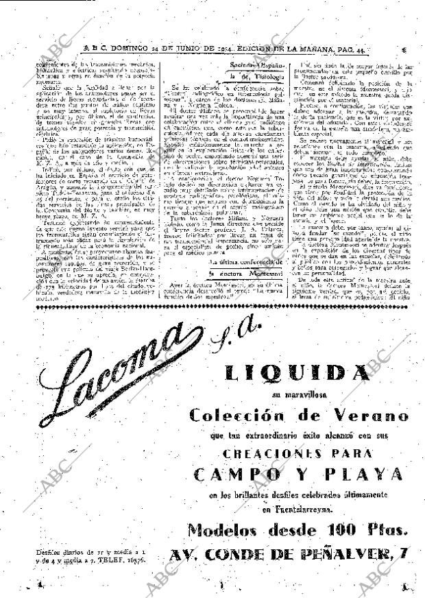 ABC MADRID 24-06-1934 página 36