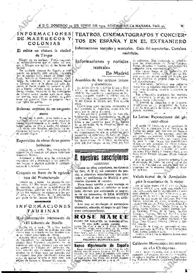 ABC MADRID 24-06-1934 página 48