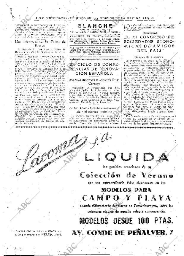 ABC MADRID 27-06-1934 página 26