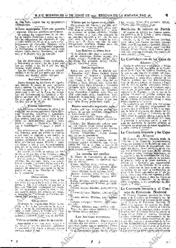 ABC MADRID 27-06-1934 página 38