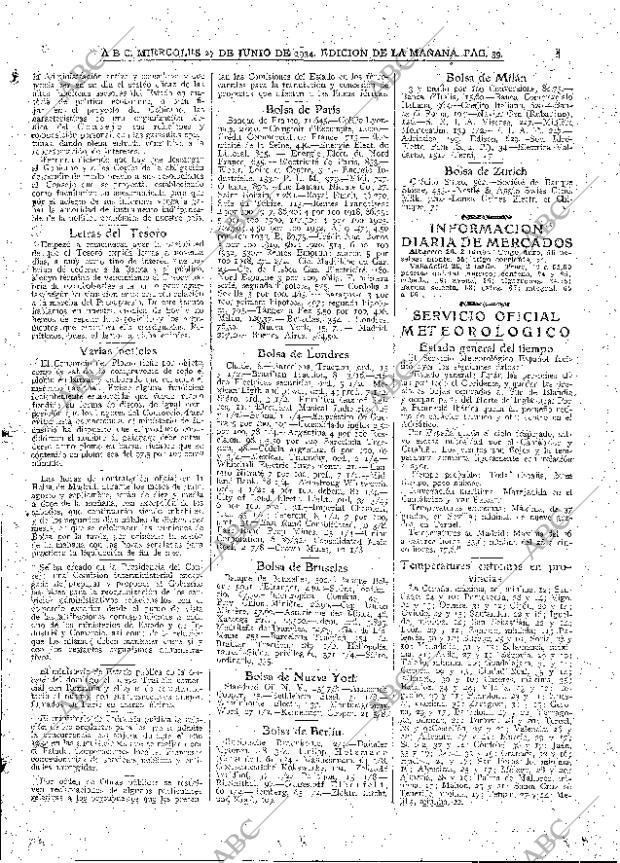 ABC MADRID 27-06-1934 página 39