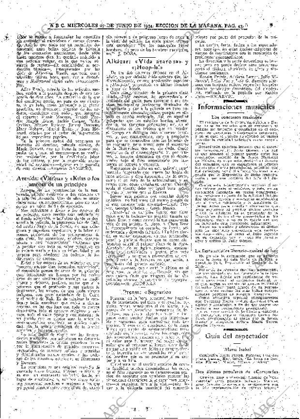 ABC MADRID 27-06-1934 página 43
