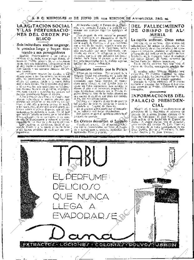 ABC SEVILLA 27-06-1934 página 24