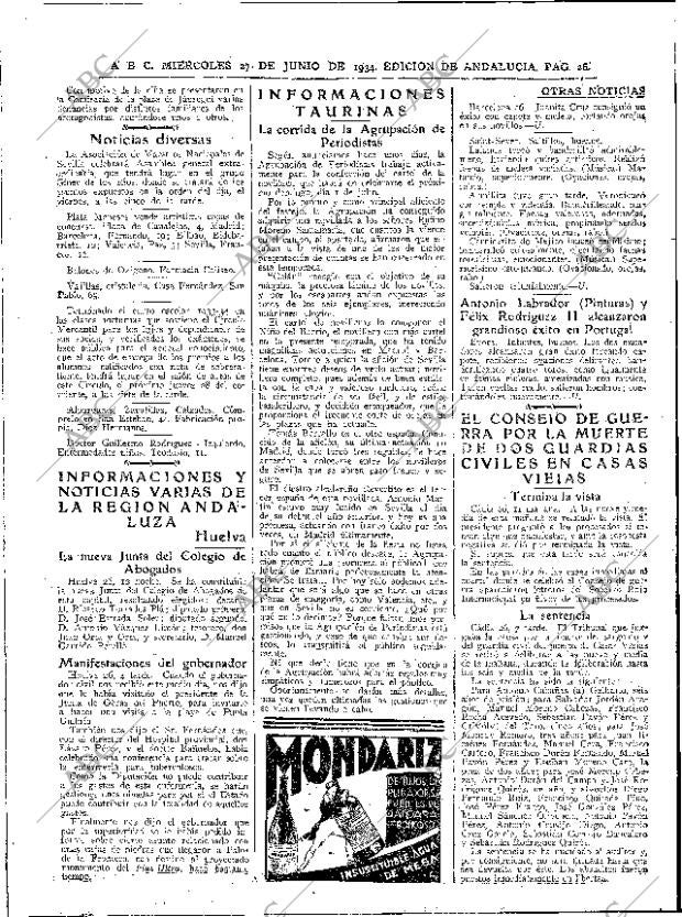 ABC SEVILLA 27-06-1934 página 26