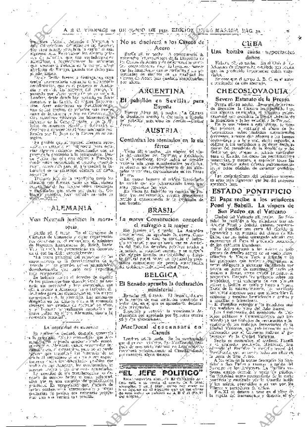 ABC MADRID 29-06-1934 página 32