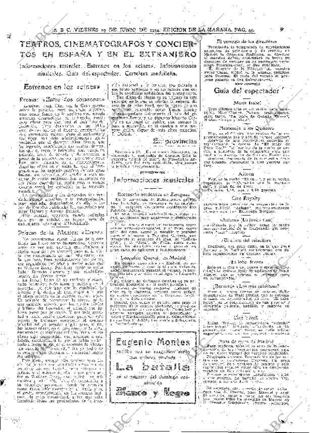 ABC MADRID 29-06-1934 página 45