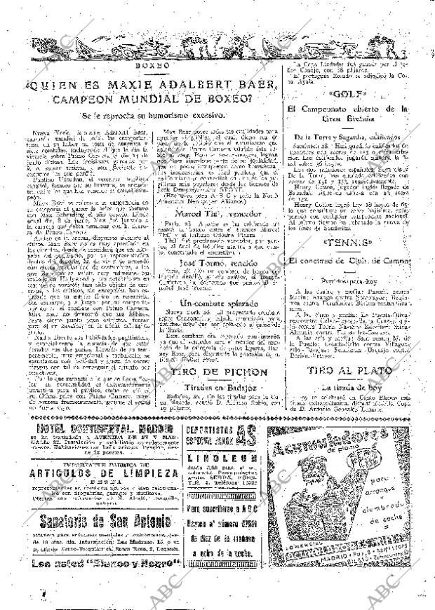 ABC MADRID 29-06-1934 página 50