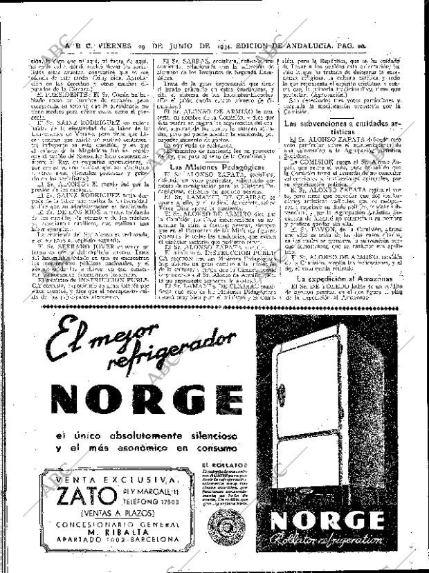 ABC SEVILLA 29-06-1934 página 20