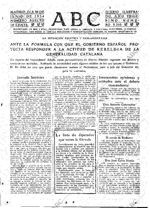 ABC MADRID 30-06-1934 página 15