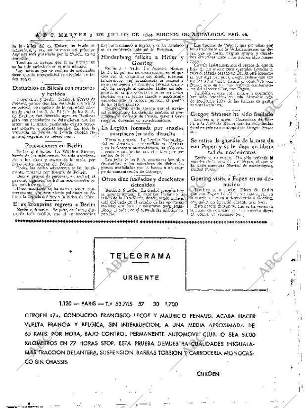 ABC SEVILLA 03-07-1934 página 20