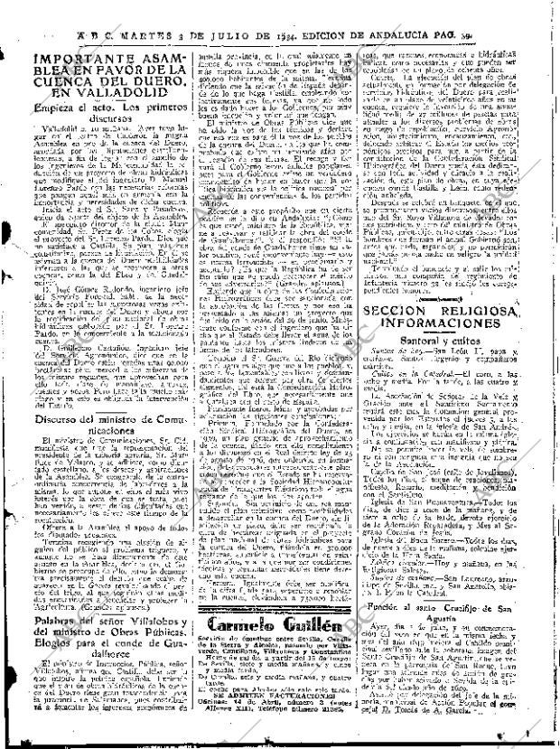 ABC SEVILLA 03-07-1934 página 39