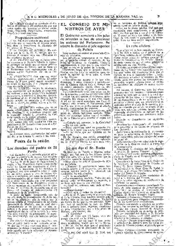 ABC MADRID 04-07-1934 página 21
