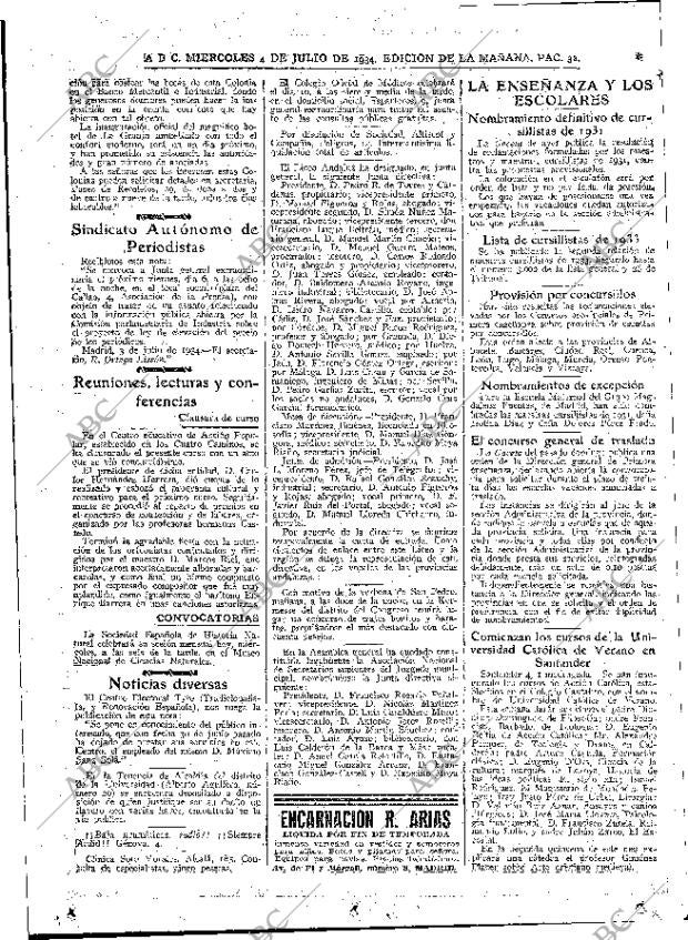 ABC MADRID 04-07-1934 página 32